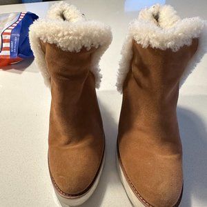 Coach Wedge Boots size 8